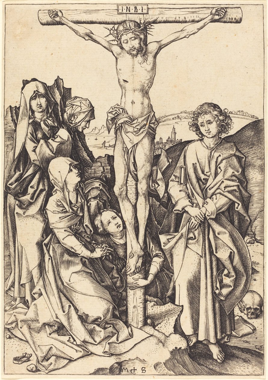 La crocifissione da Martin Schongauer
