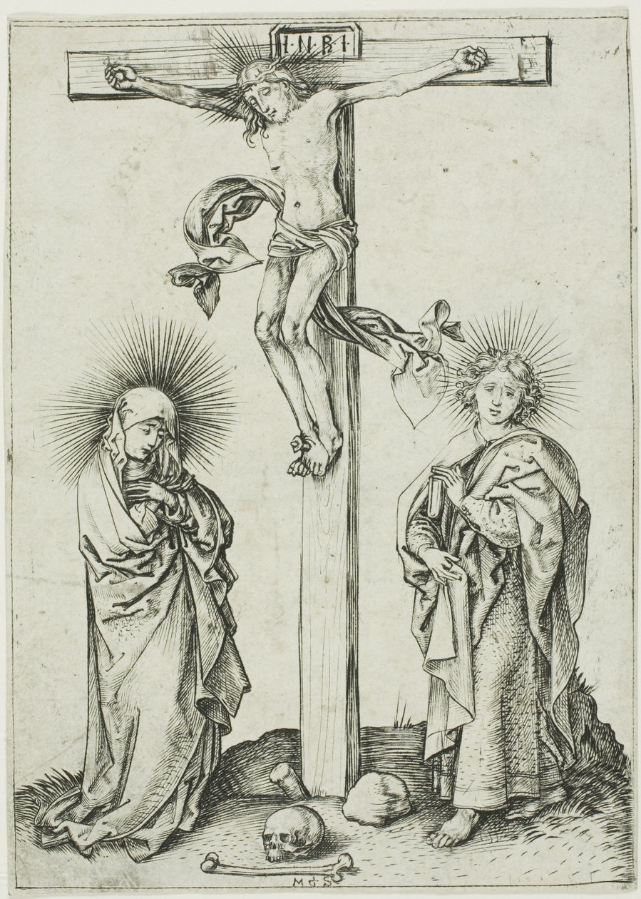 La crocifissione da Martin Schongauer