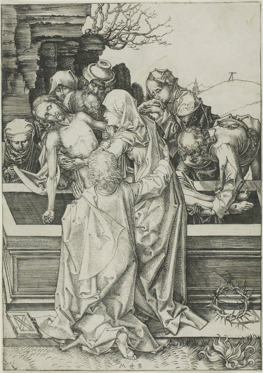 La Deposizione, da La Passione da Martin Schongauer