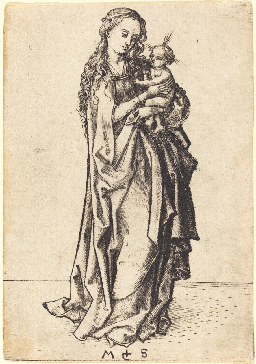 La piccola Madonna col Bambino da Martin Schongauer