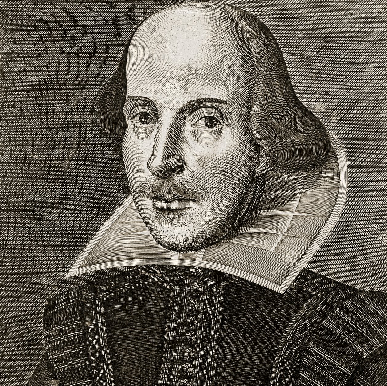 Ritratto di William Shakespeare di Martin Droeshout da Martin the elder Droeshout