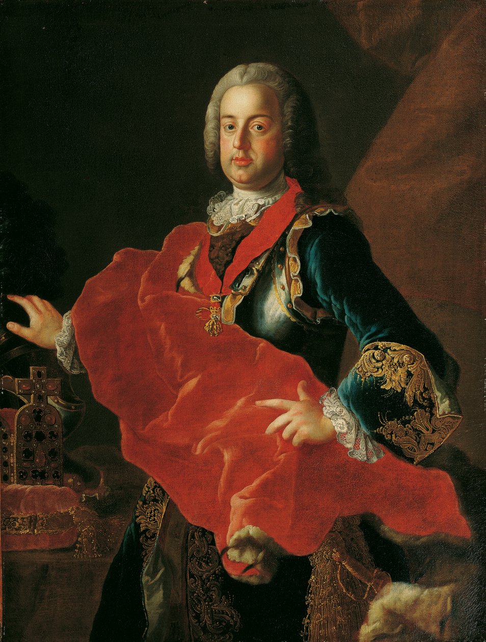 Imperatore Francesco I Stefano di Lorena da Martin van Meytens d. J.