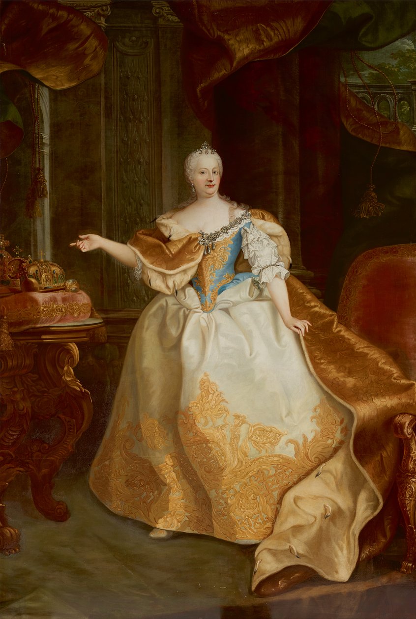 Imperatrice Maria Teresa da Martin van Meytens d. J.