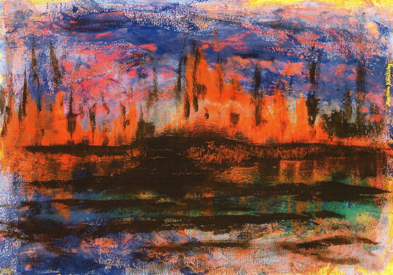 Skyline riflessi d