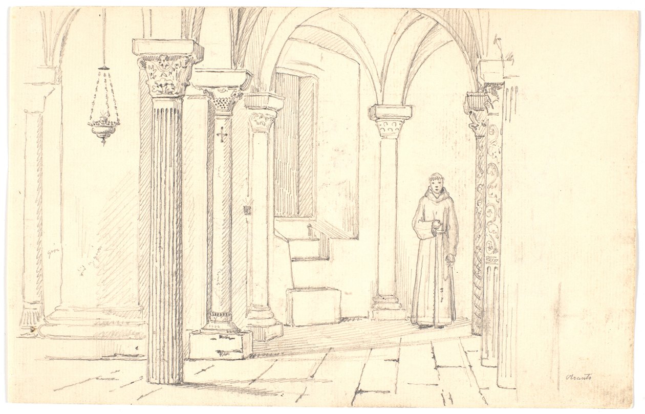 Cripta della cattedrale, Otranto da Martinus Rørbye