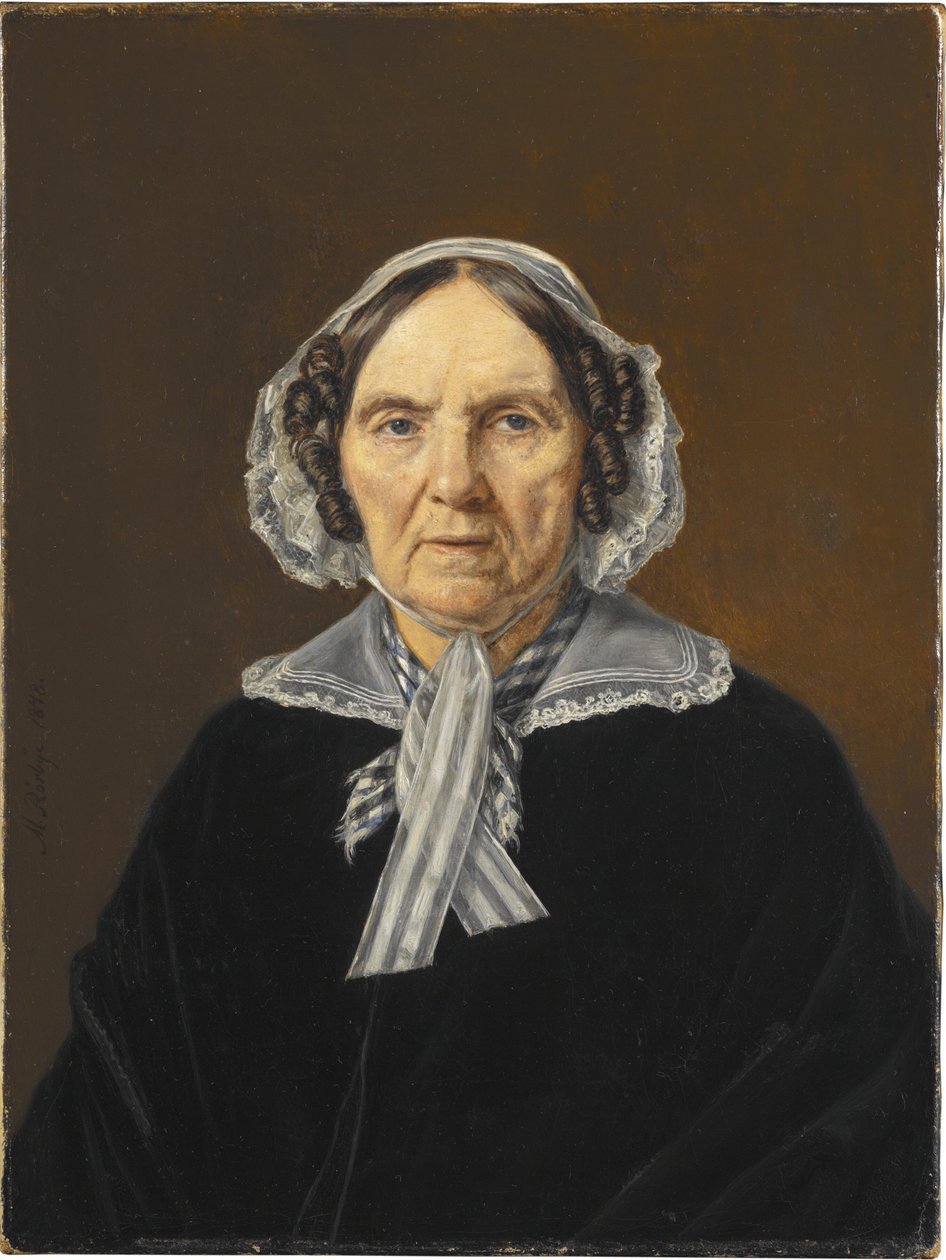 Frederikke Eleonora Cathrine Rørbye, nata de Stockfleth, madre dell’artista da Martinus Rørbye