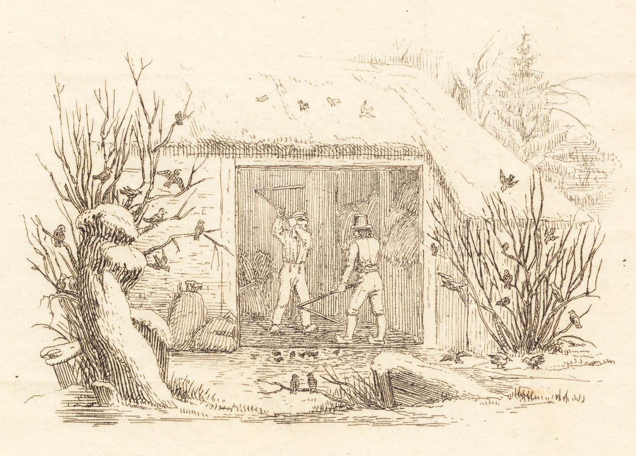 Illustrazione per "Cinquanta favole per bambini" di Hey da Martinus Rørbye