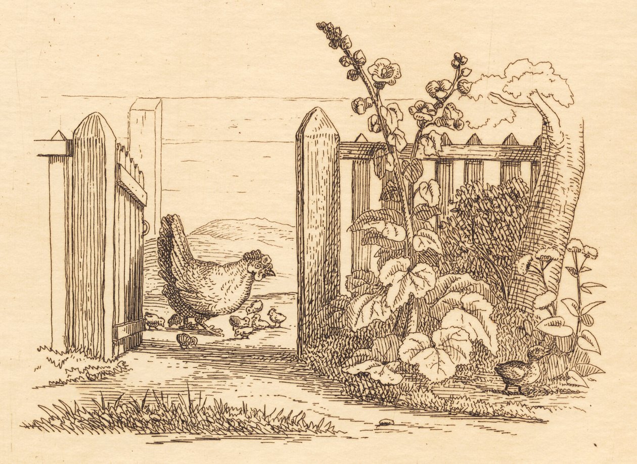 Illustrazione per "Cinquanta favole per bambini" di Hey da Martinus Rørbye