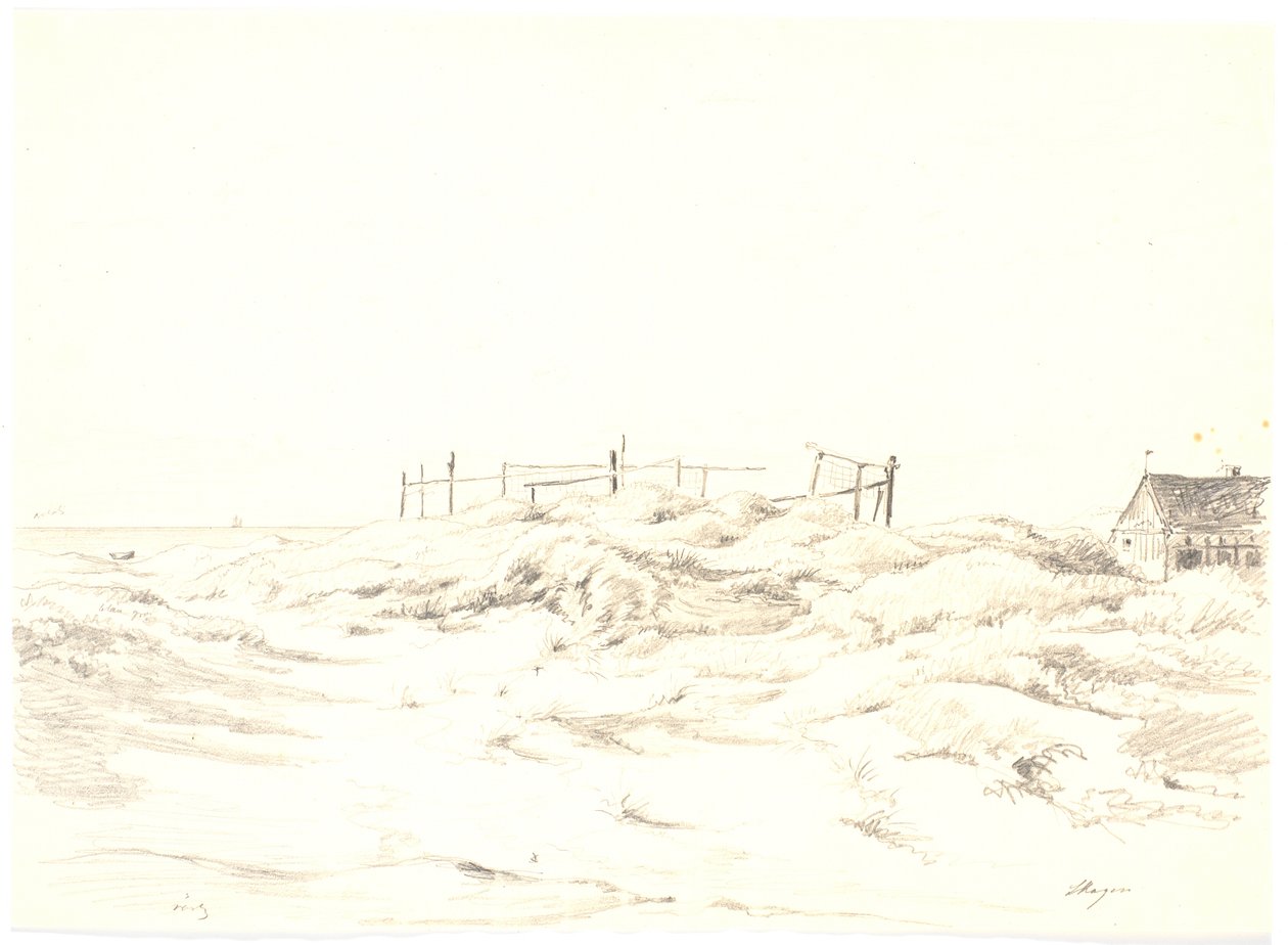Paesaggio di dune, Skagen da Martinus Rørbye