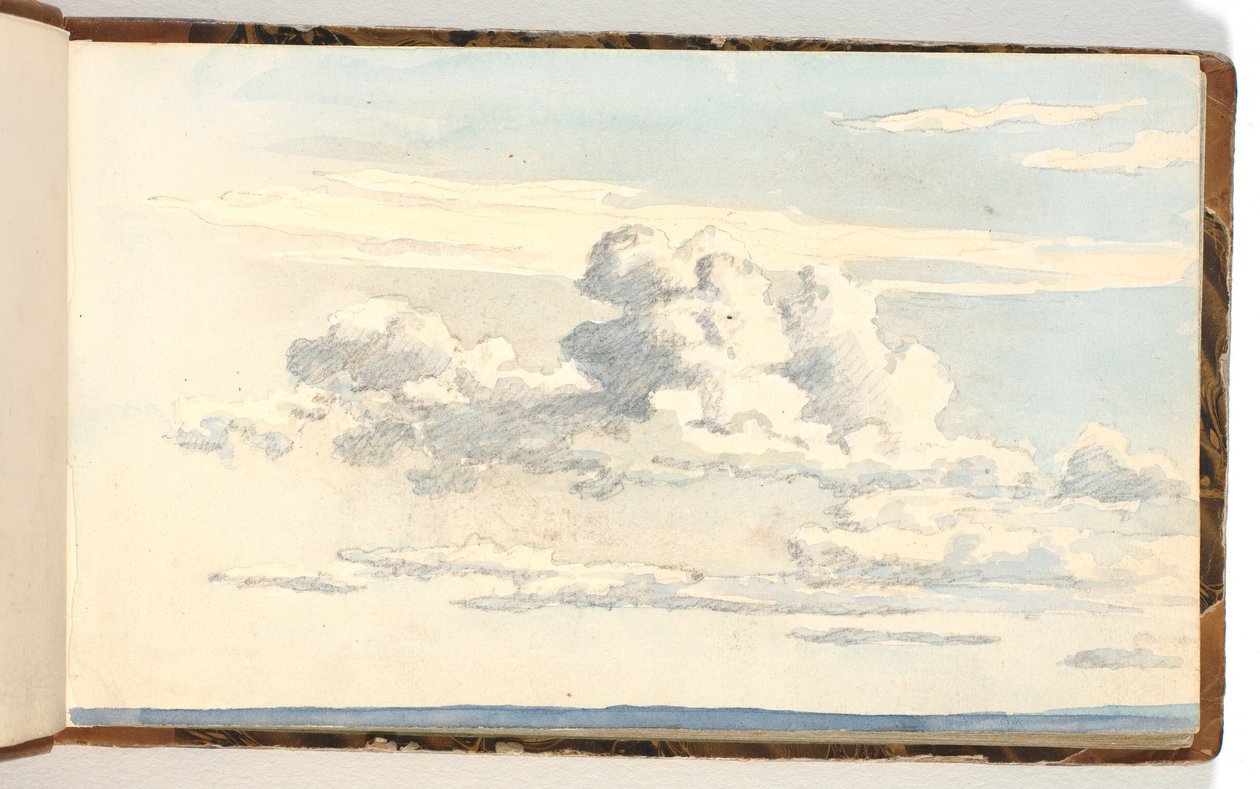 Studio del cielo da Martinus Rørbye