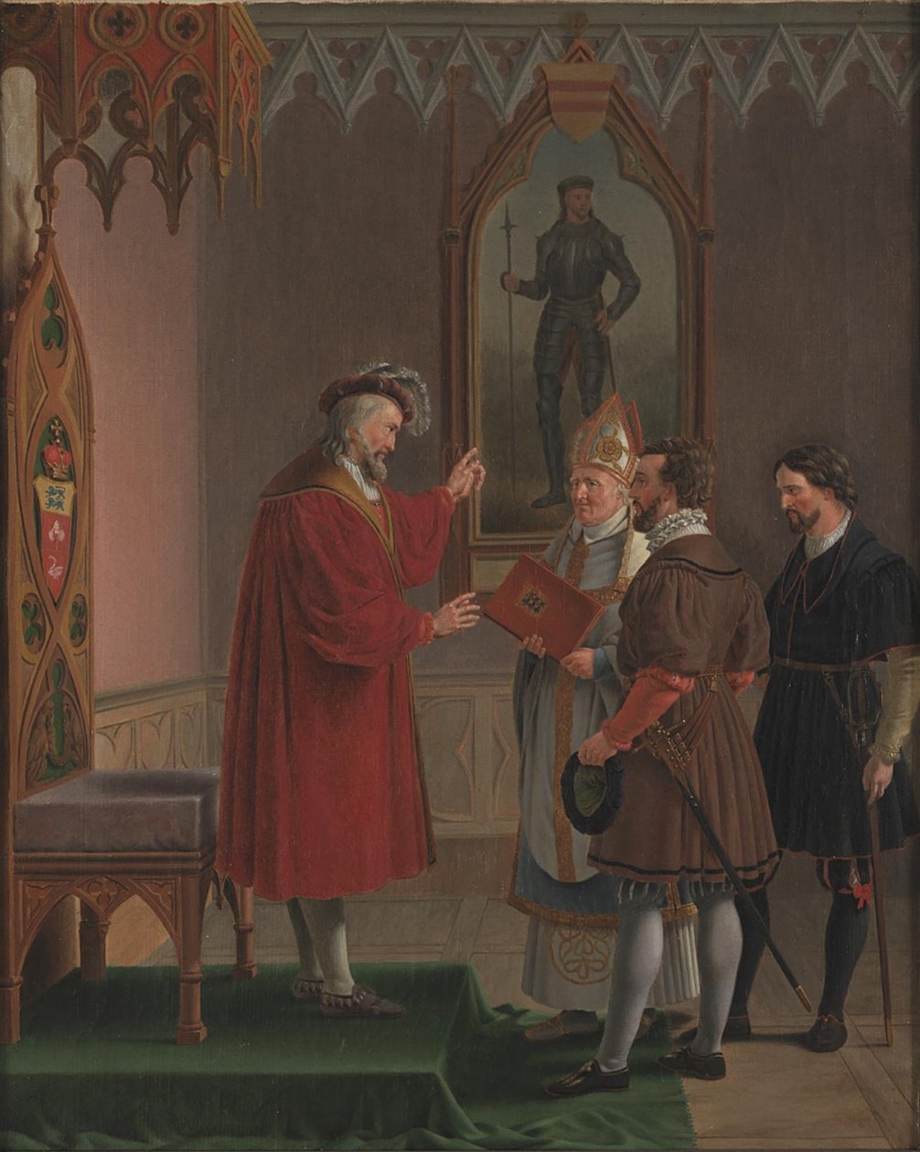 Adolfo, Duca di Schleswig-Holstein, Rifiuta l