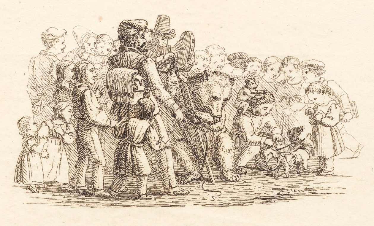 Illustrazione per "Halvhundrede Fabler for Børn" di Hey da Martinus Rørbye