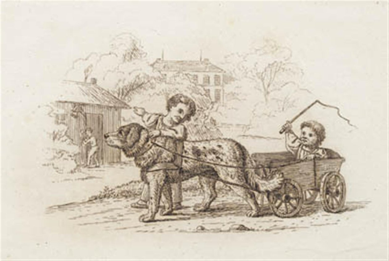 Illustrazione per "Cinquanta favole per bambini" di Hey da Martinus Rørbye