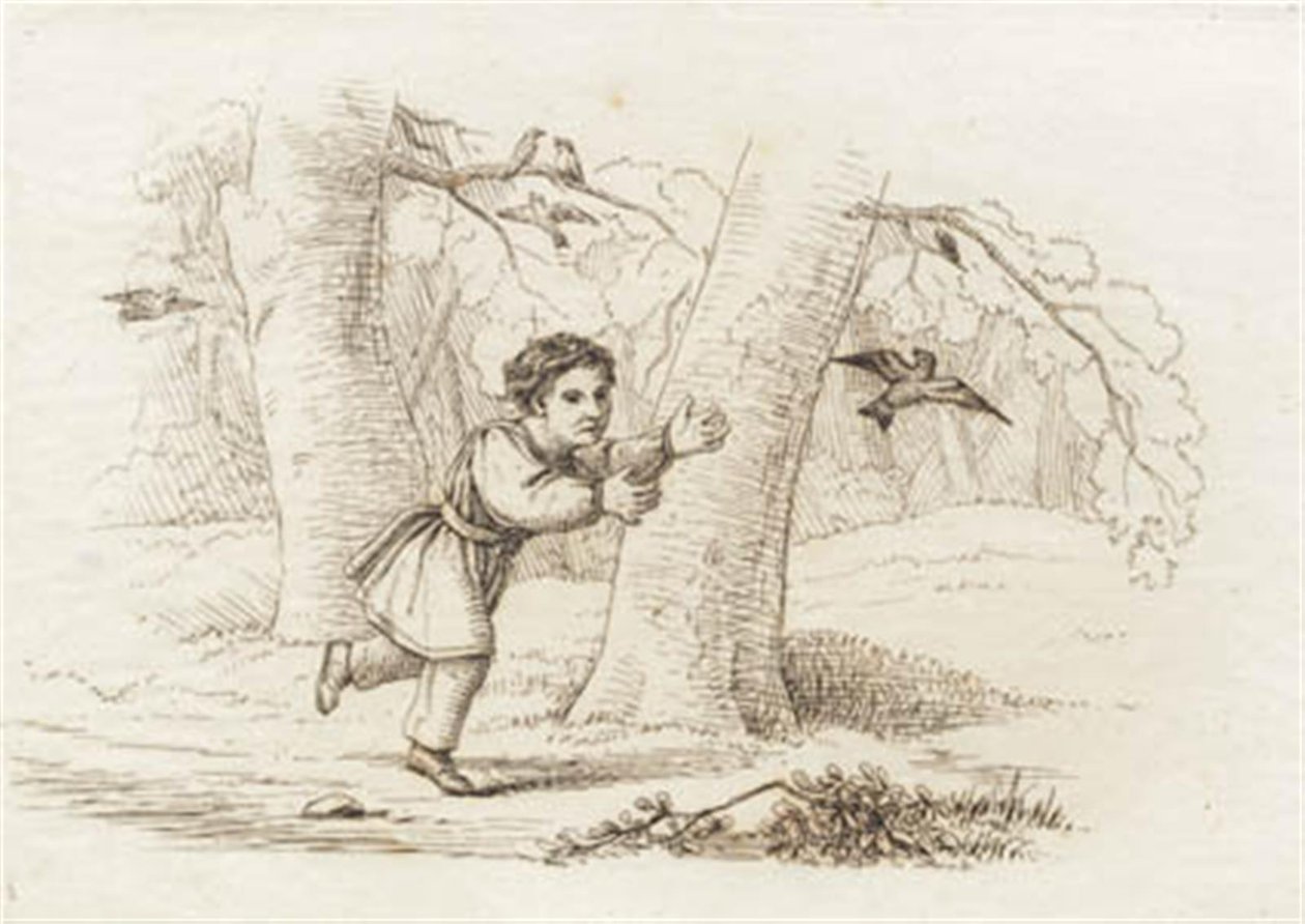 Illustrazione per "Cinquanta Favole per Bambini" di Hey da Martinus Rørbye
