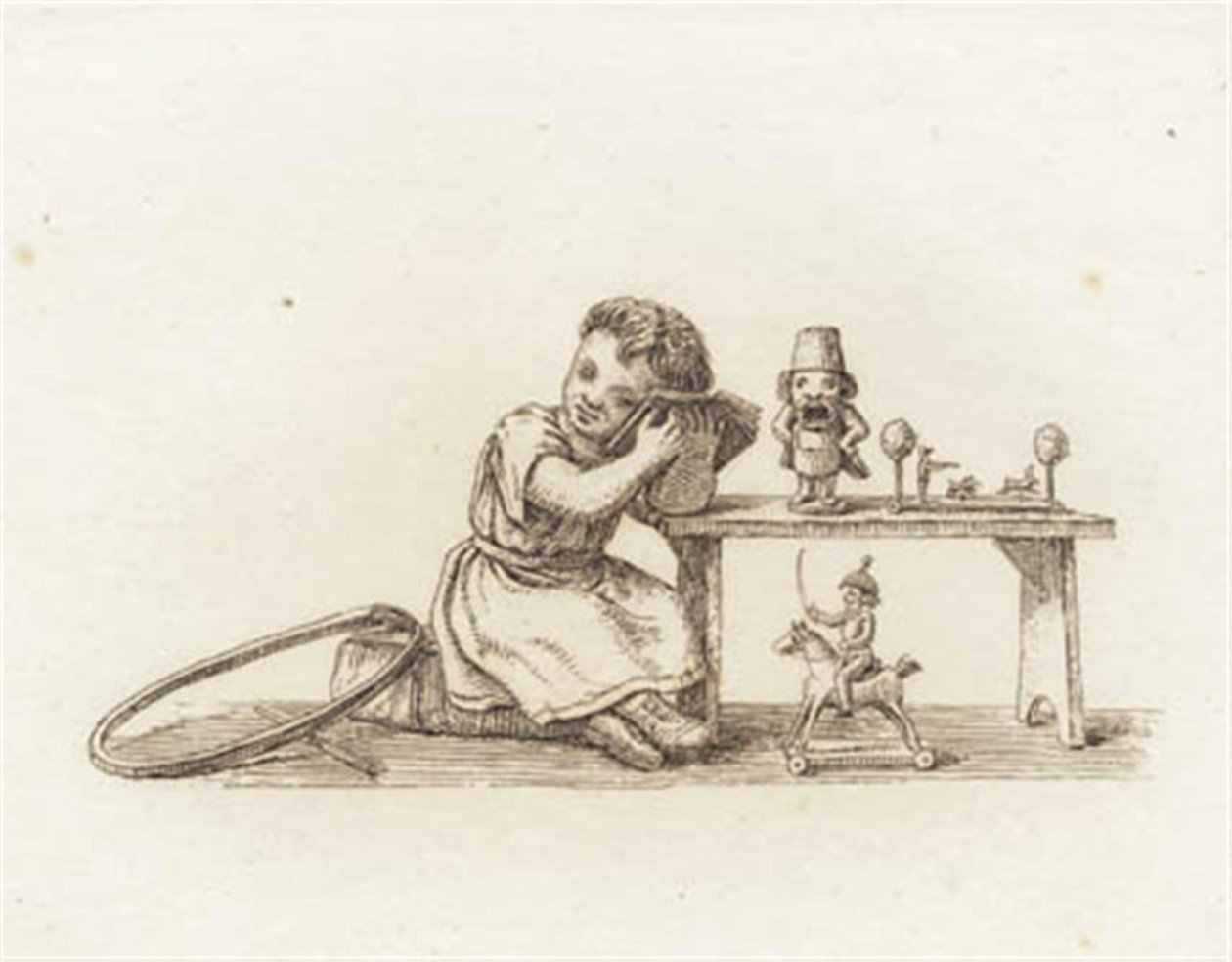 Illustrazione per "Halvhundrede Fabler for Børn" di Hey da Martinus Rørbye