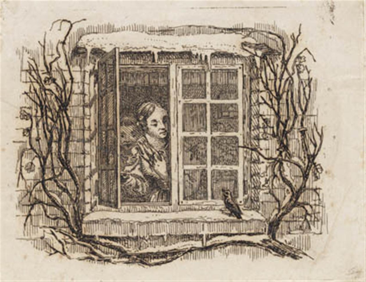 Illustrazione per "Cinquanta favole per bambini" di Hey da Martinus Rørbye