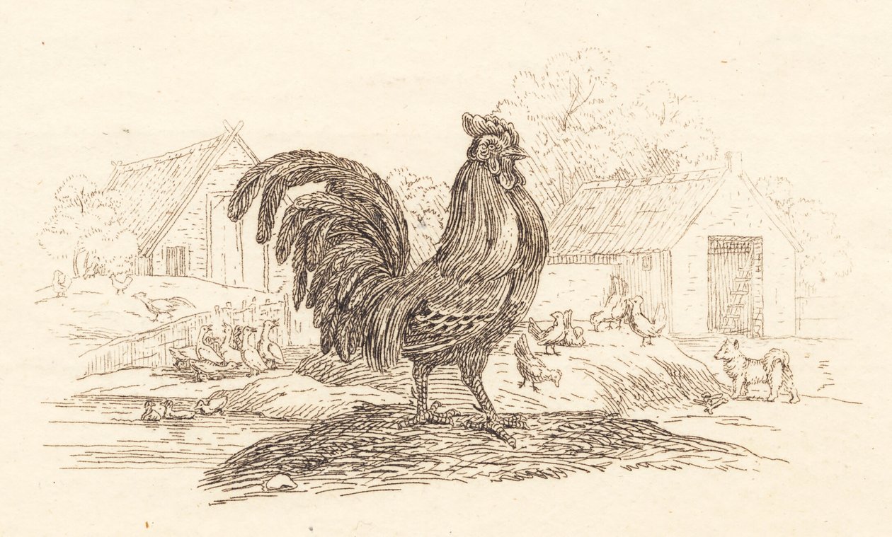 Illustrazione per "Cinquanta Favole per Bambini" di Hey da Martinus Rørbye