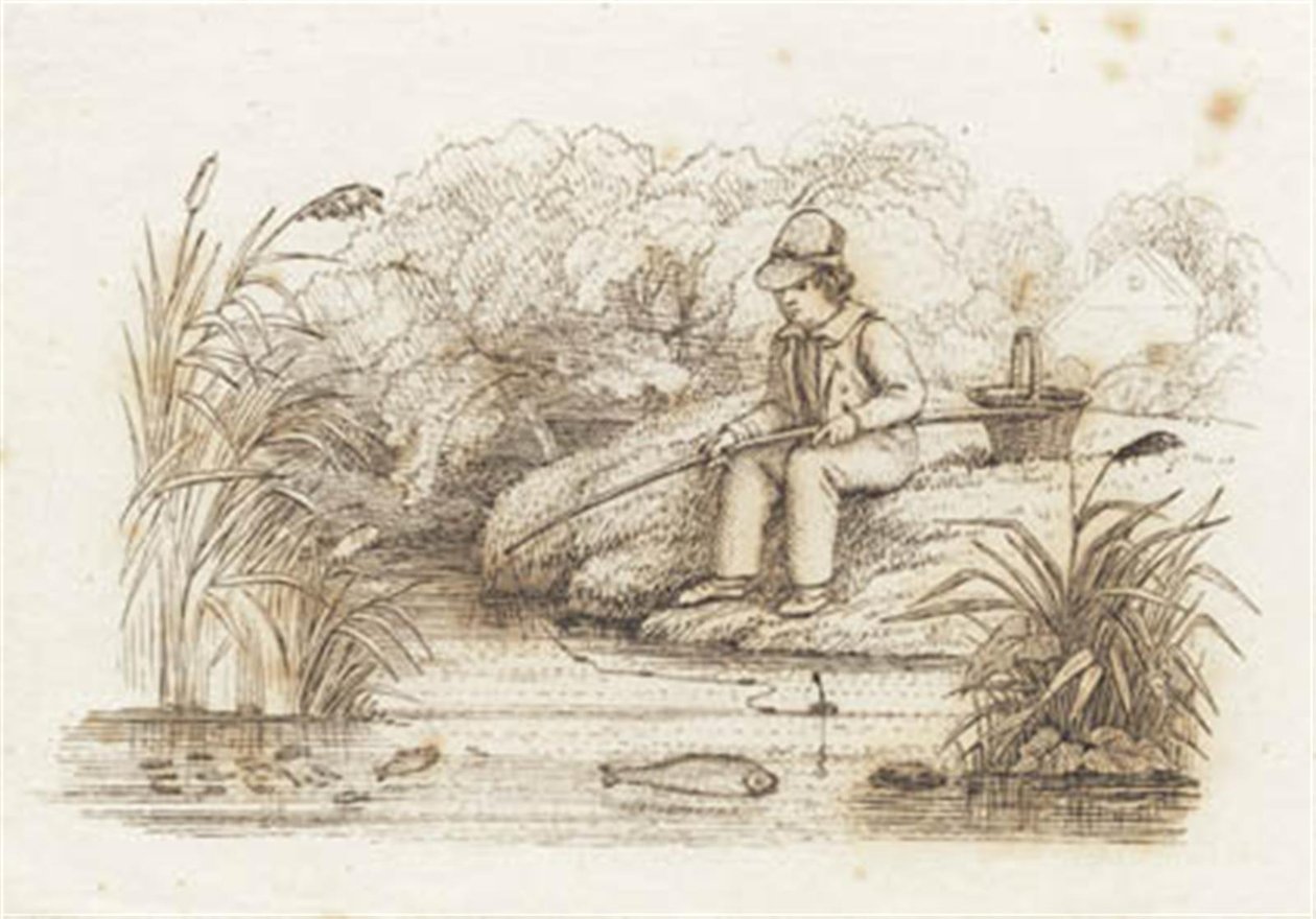 Illustrazione per "Cinquanta favole per bambini" di Hey da Martinus Rørbye