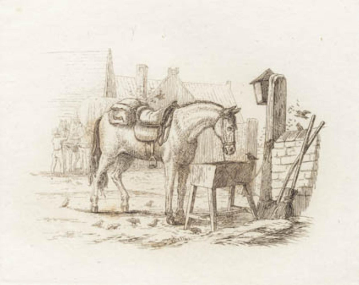 Illustrazione per "Cinquanta Favole per Bambini" di Hey da Martinus Rørbye