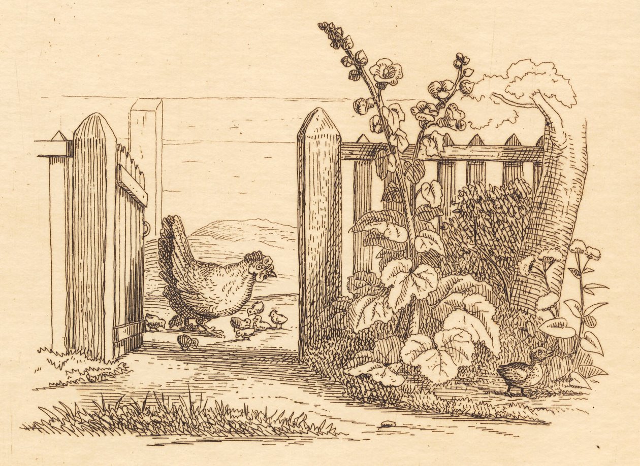 Illustrazione per "Cinquanta favole per bambini" di Hey da Martinus Rørbye