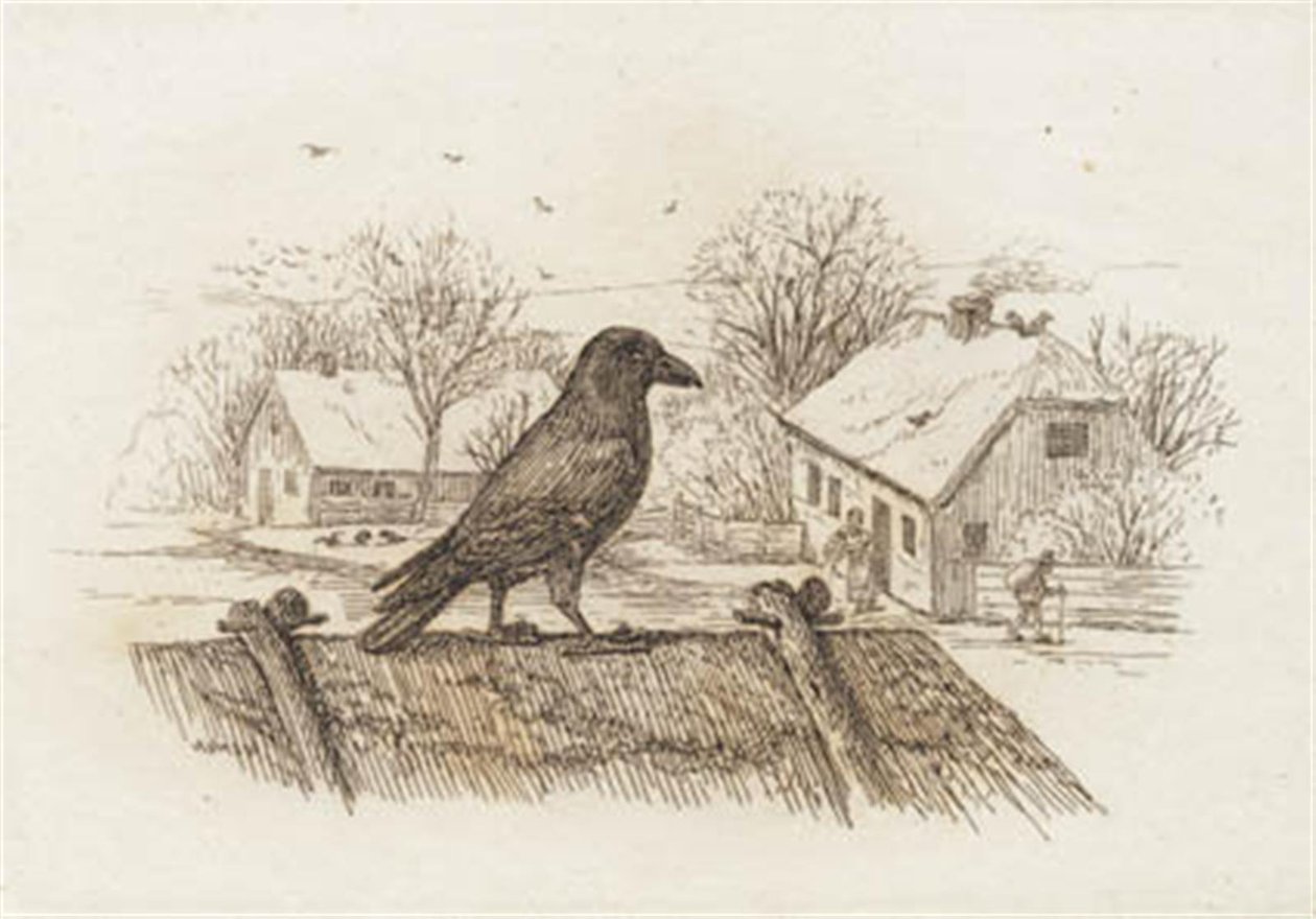 Illustrazione per "Cinquanta favole per bambini" di Hey da Martinus Rørbye