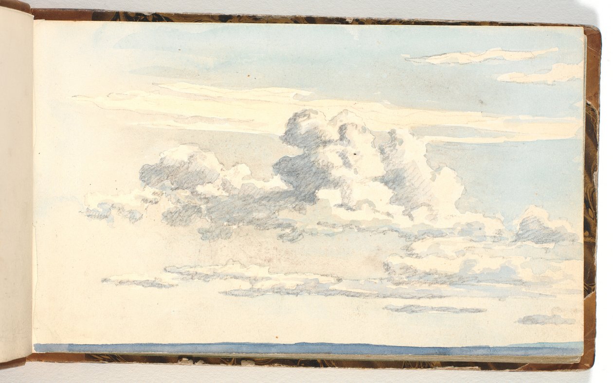 Studio del cielo da Martinus Rørbye