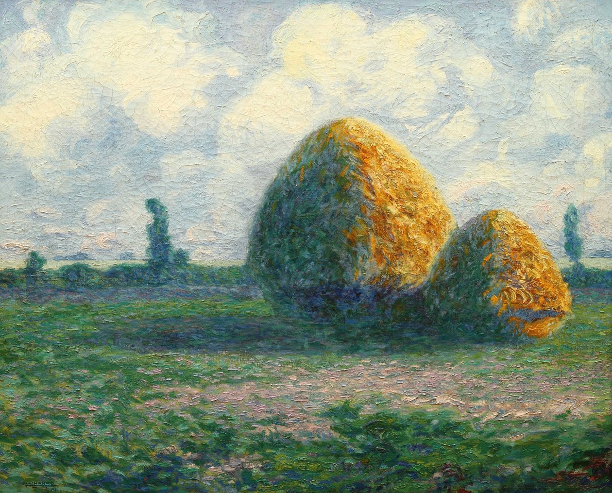 Las parvas (la pampa di oggi) da Martín Malharro