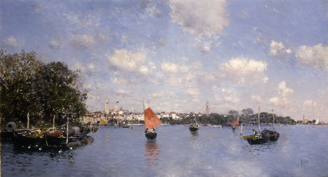 Una Vista Veneziana da Martín Rico y Ortega