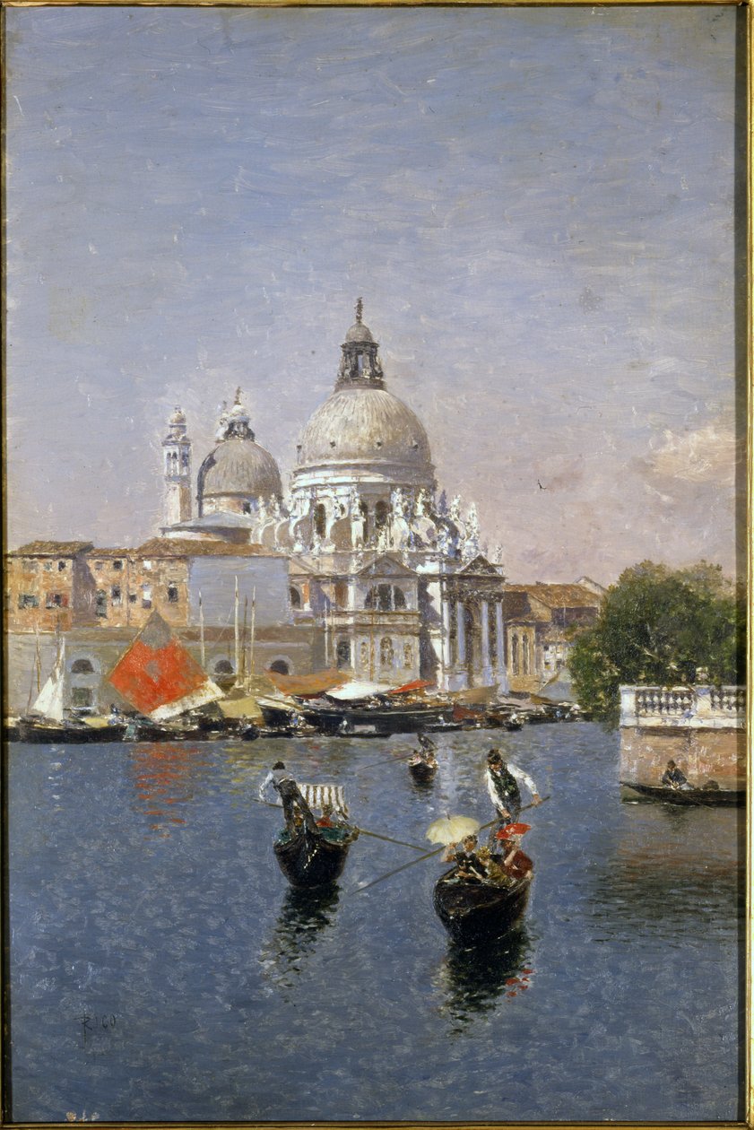 Santa Maria della Salute, Venezia da Martín Rico y Ortega