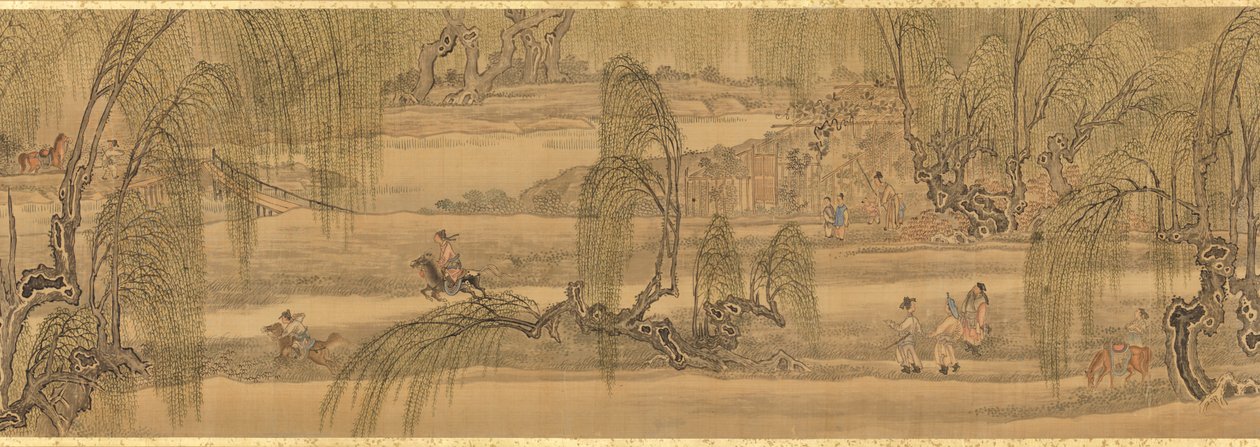 Equitazione al Lago Occidentale da Maruyama Okyo