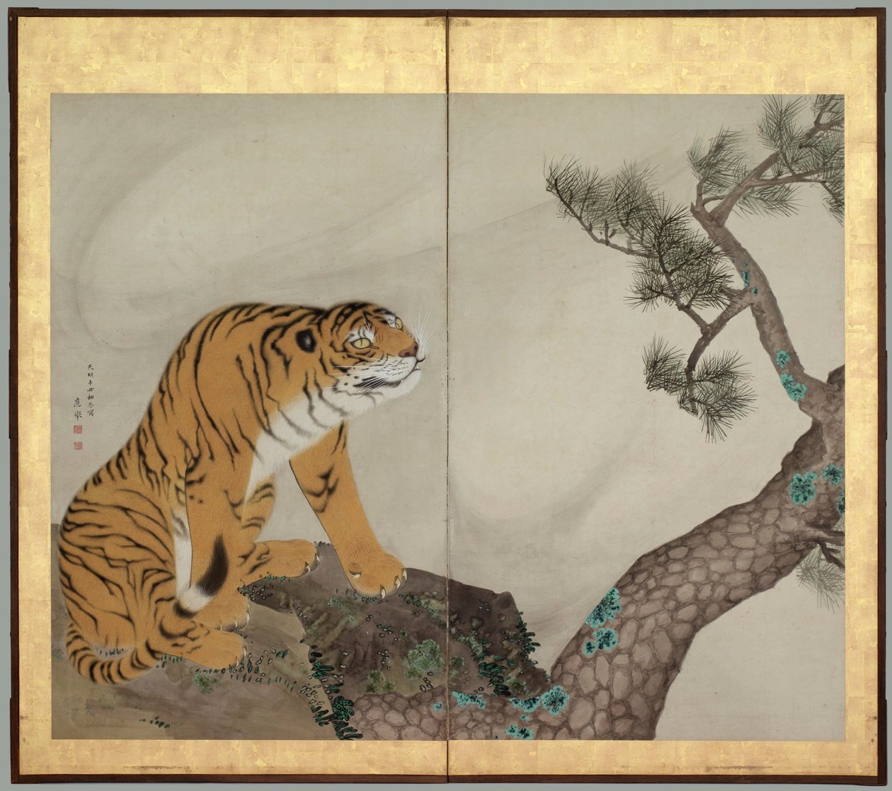 La Tigre e il Dragone: La tigre da Maruyama Okyo