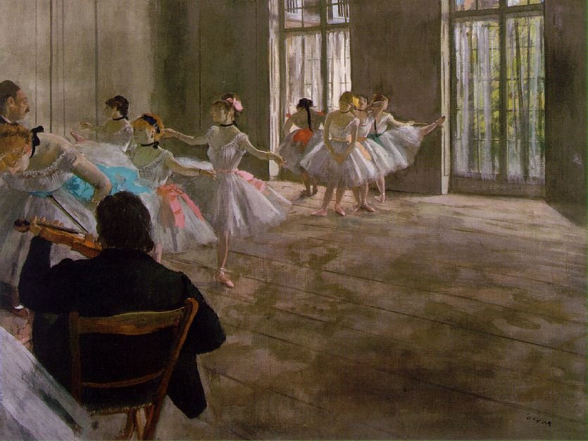 Scuola di danza da Mary Cassatt