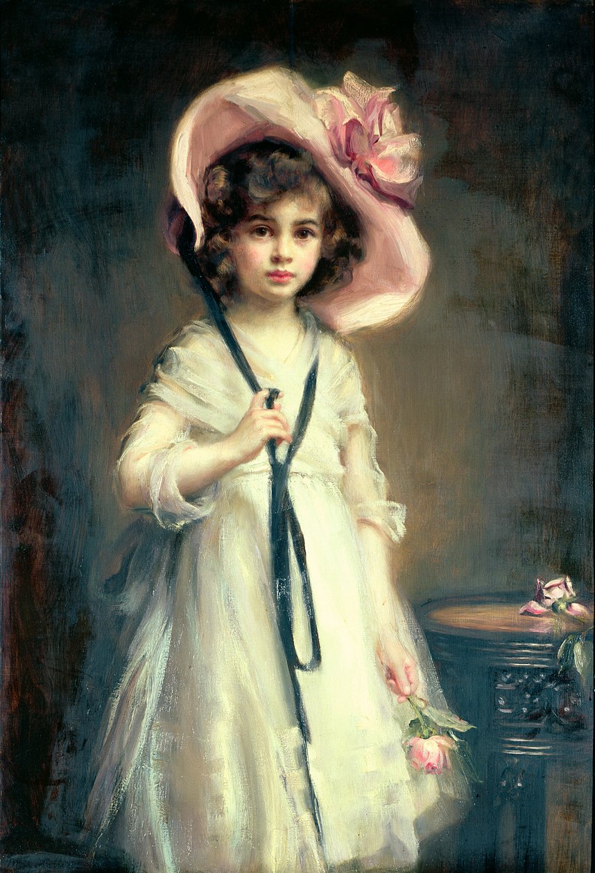 Ritratto di Nancy, Figlia di Arthur Tooth da Mary Lemon Waller