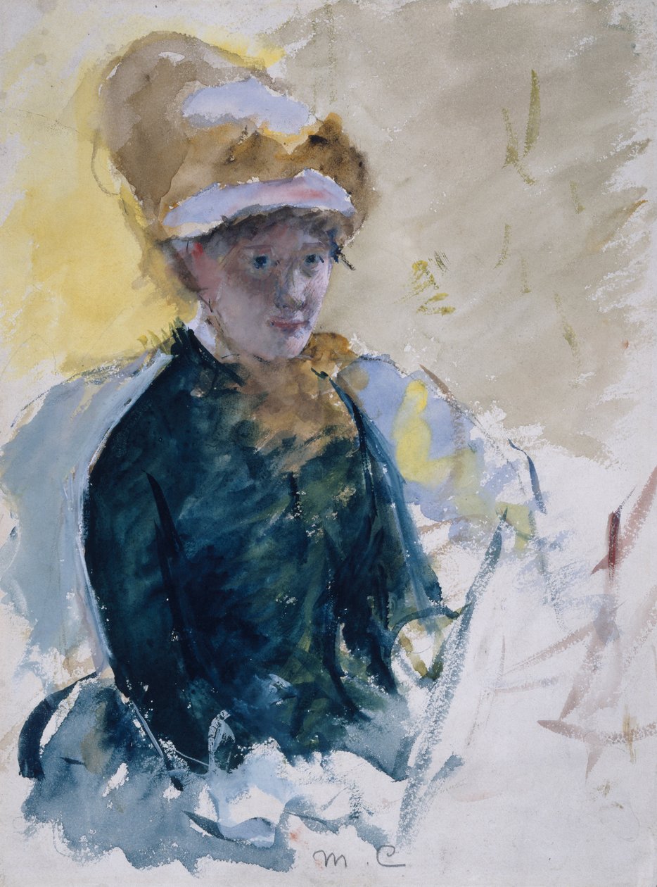 Autoritratto di Mary Cassatt da Mary Cassatt