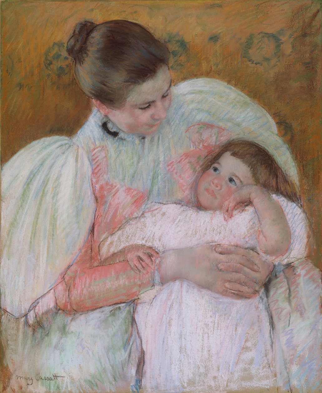 Infermiera e bambino, 1896-7 da Mary Cassatt