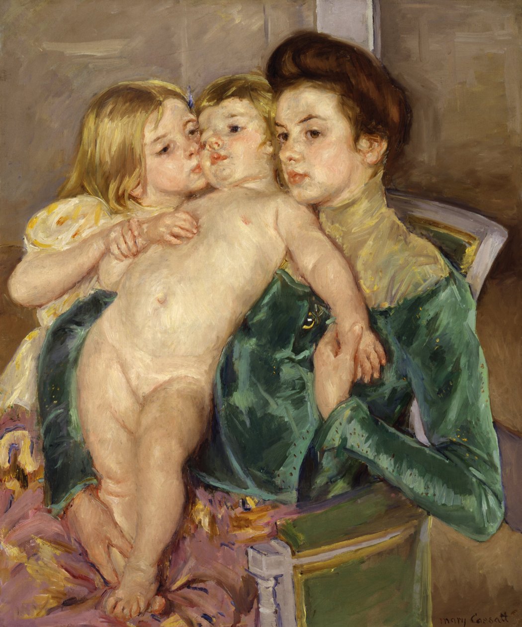 La Carezza da Mary Cassatt
