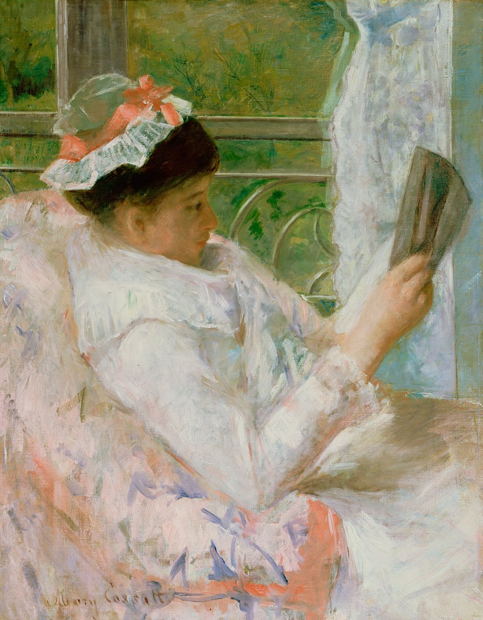 La lettrice (Lydia Cassatt) c.1878 da Mary Cassatt
