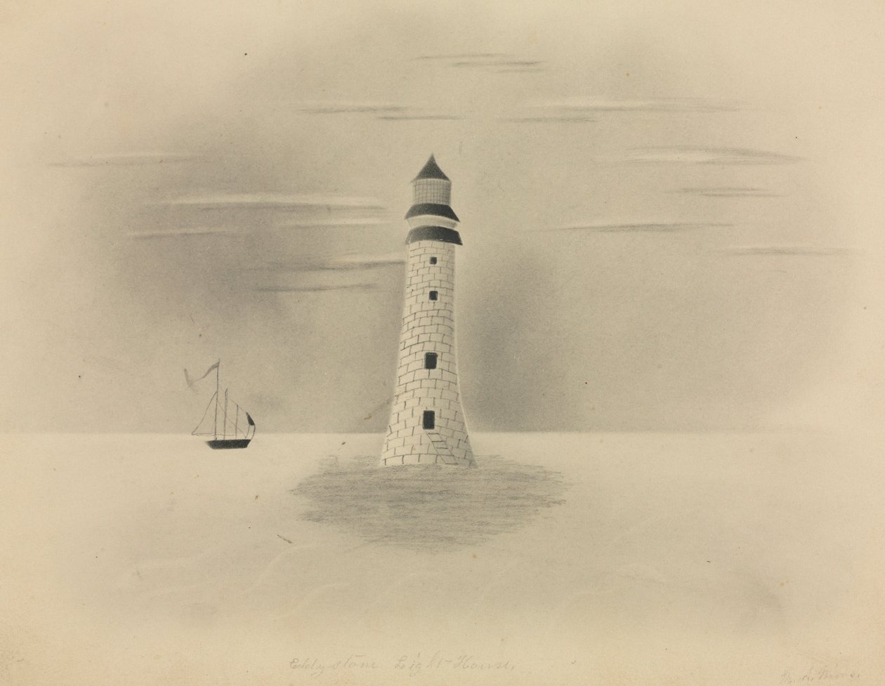 Faro di Eddystone da Mary Altha Nims
