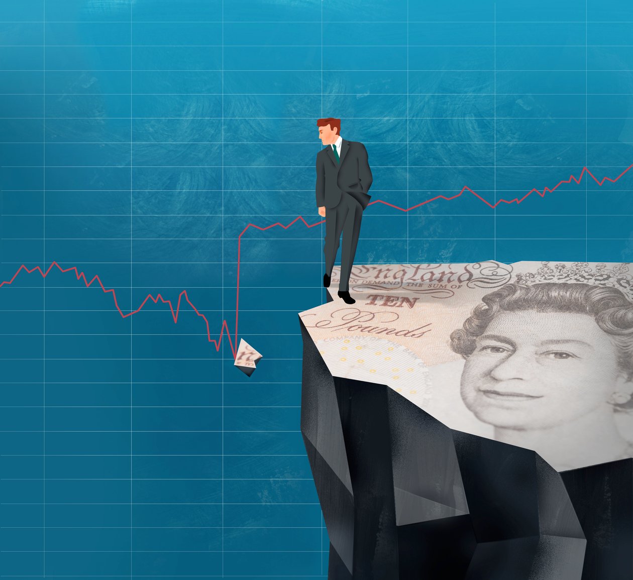 Fiscal Cliff, 2010 (digitale) da Mary Ann Smith