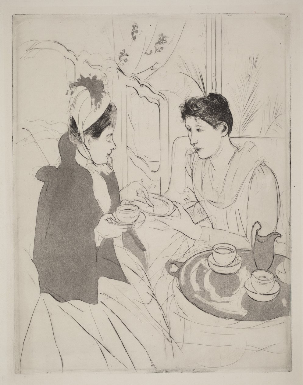 Tè pomeridiano da Mary Cassatt