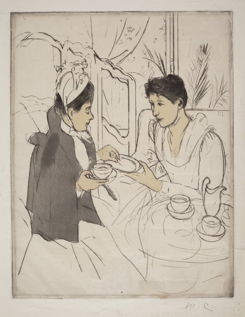 Tè pomeridiano da Mary Cassatt