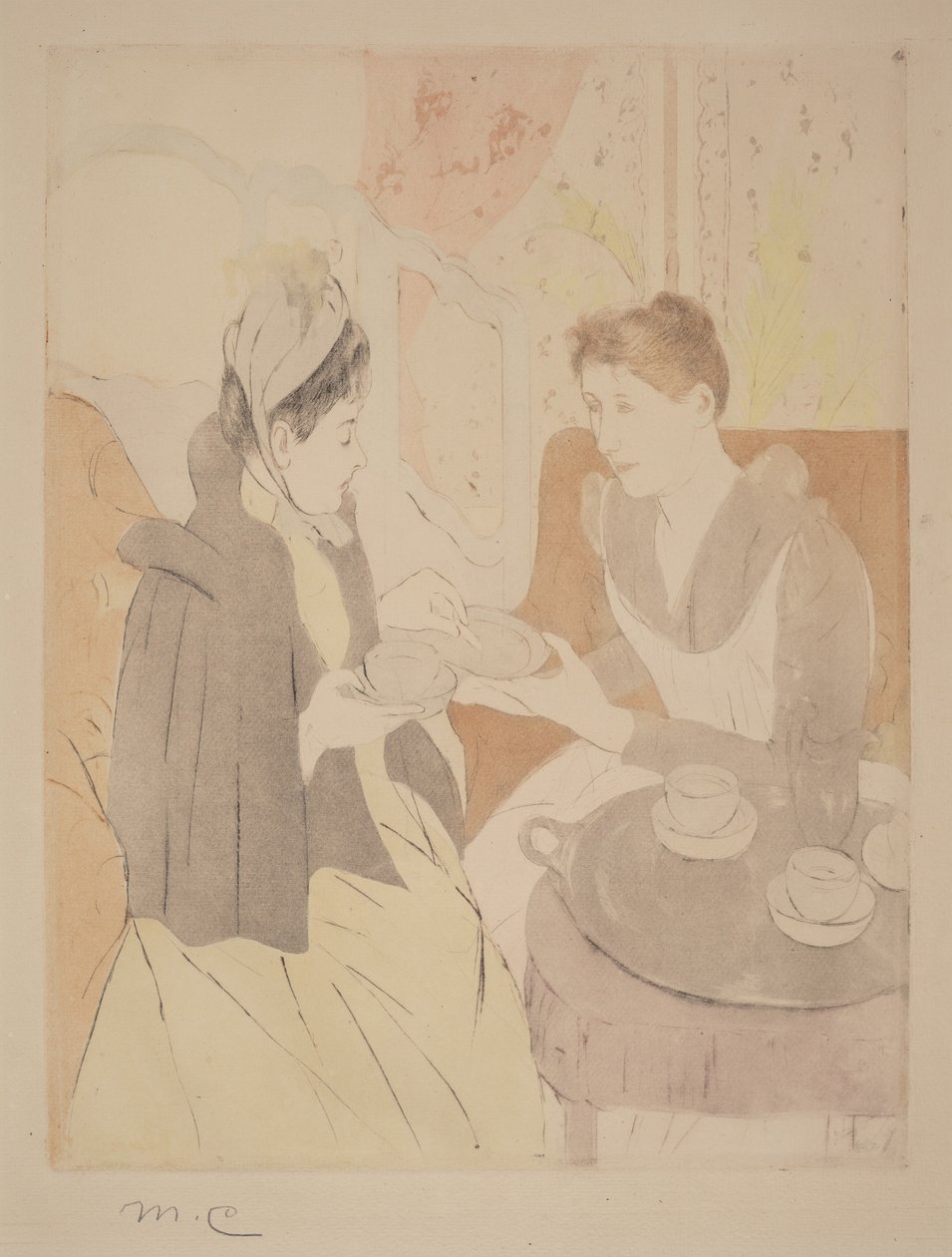 Tè pomeridiano da Mary Cassatt