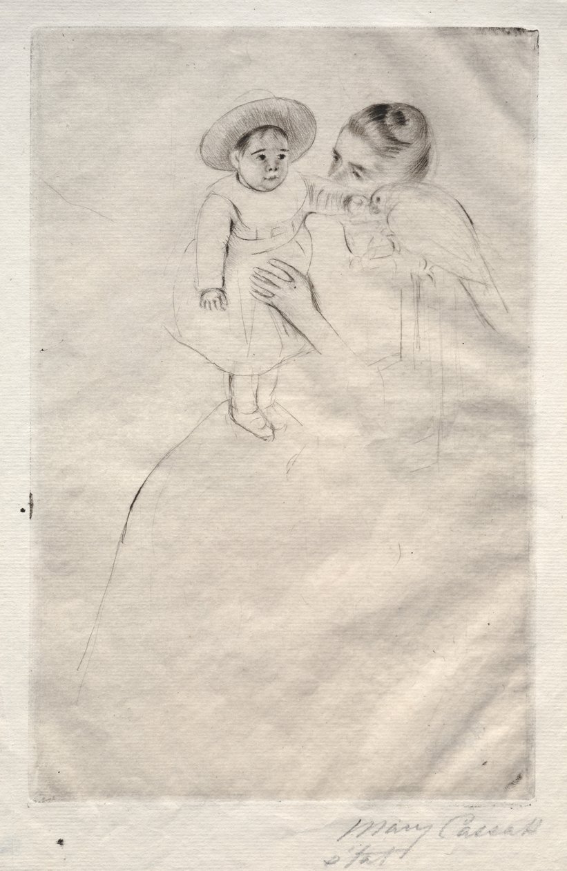 Hélène di Septeuil, c. 1891 da Mary Cassatt