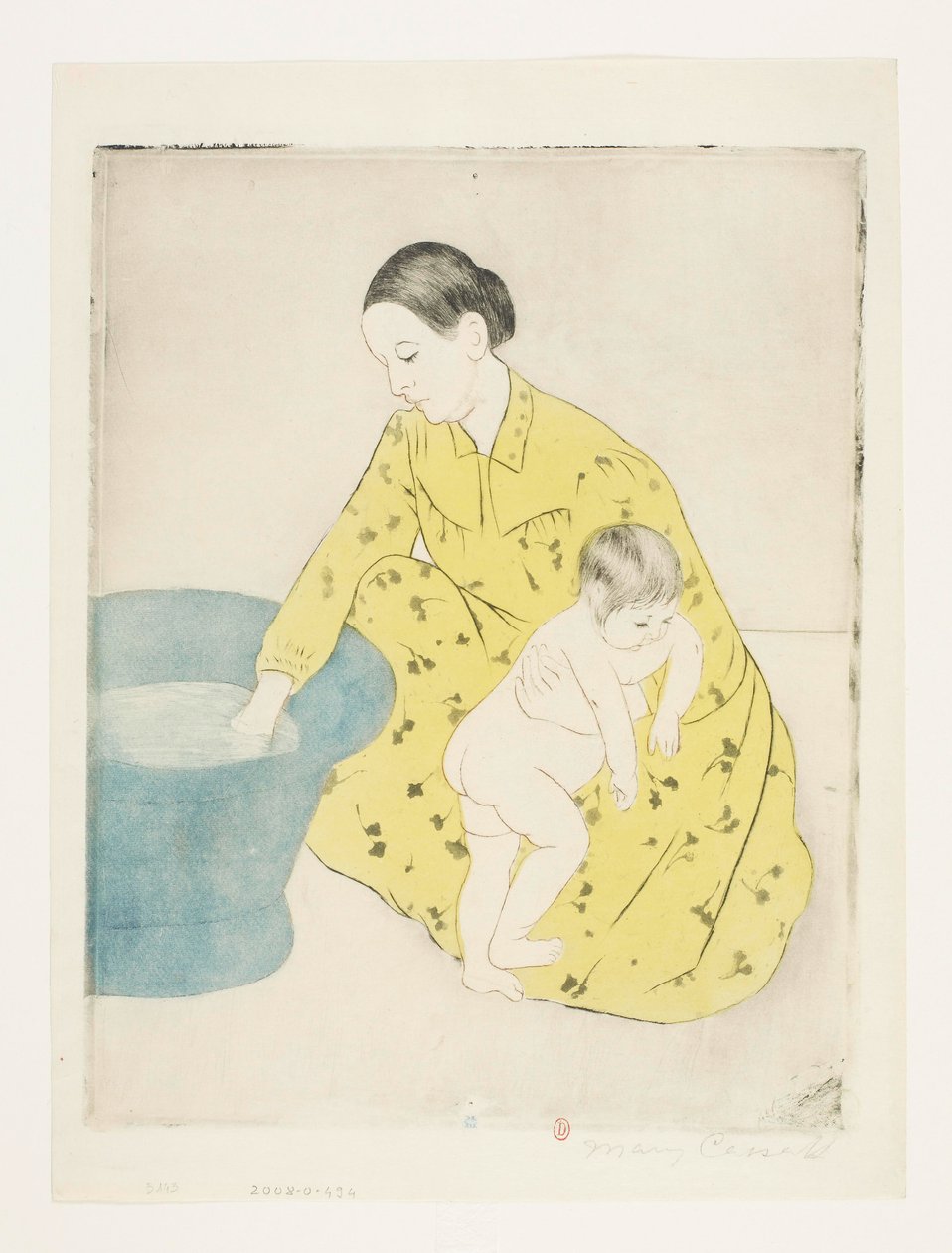 Il bagno [prova b] da Mary Cassatt