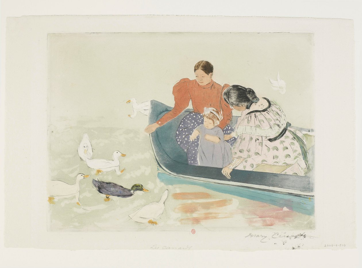Il pasto delle anatre da Mary Cassatt