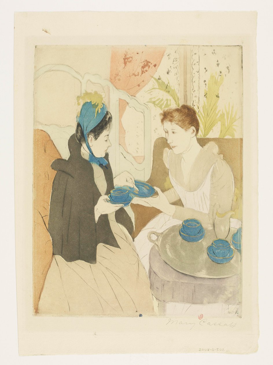 Il tè del pomeriggio da Mary Cassatt