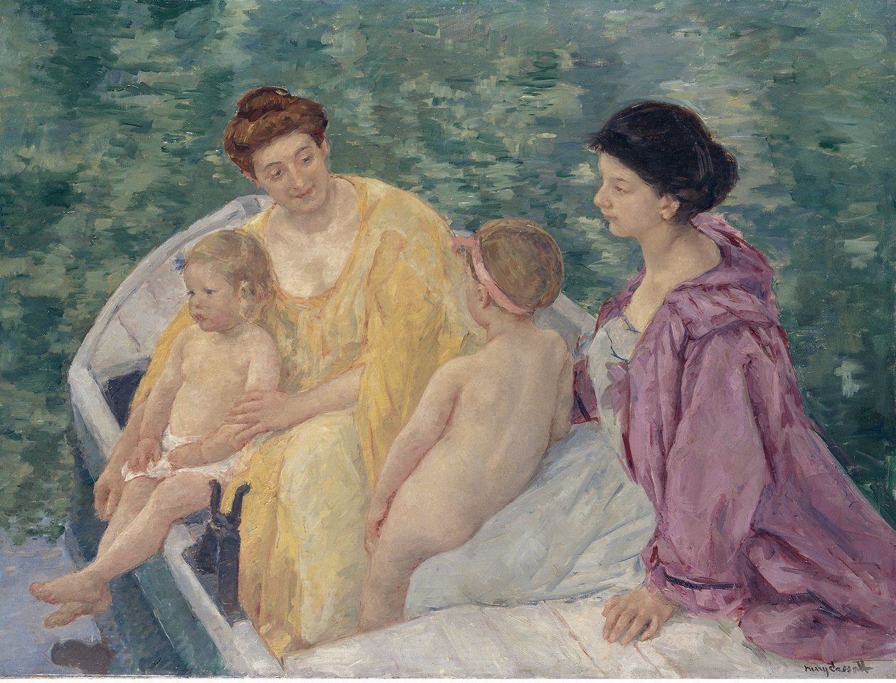 Il bagno da Mary Cassatt
