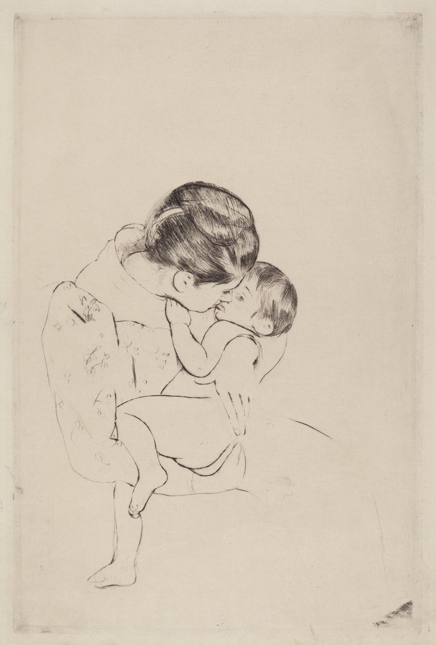 Il bacio della madre da Mary Cassatt