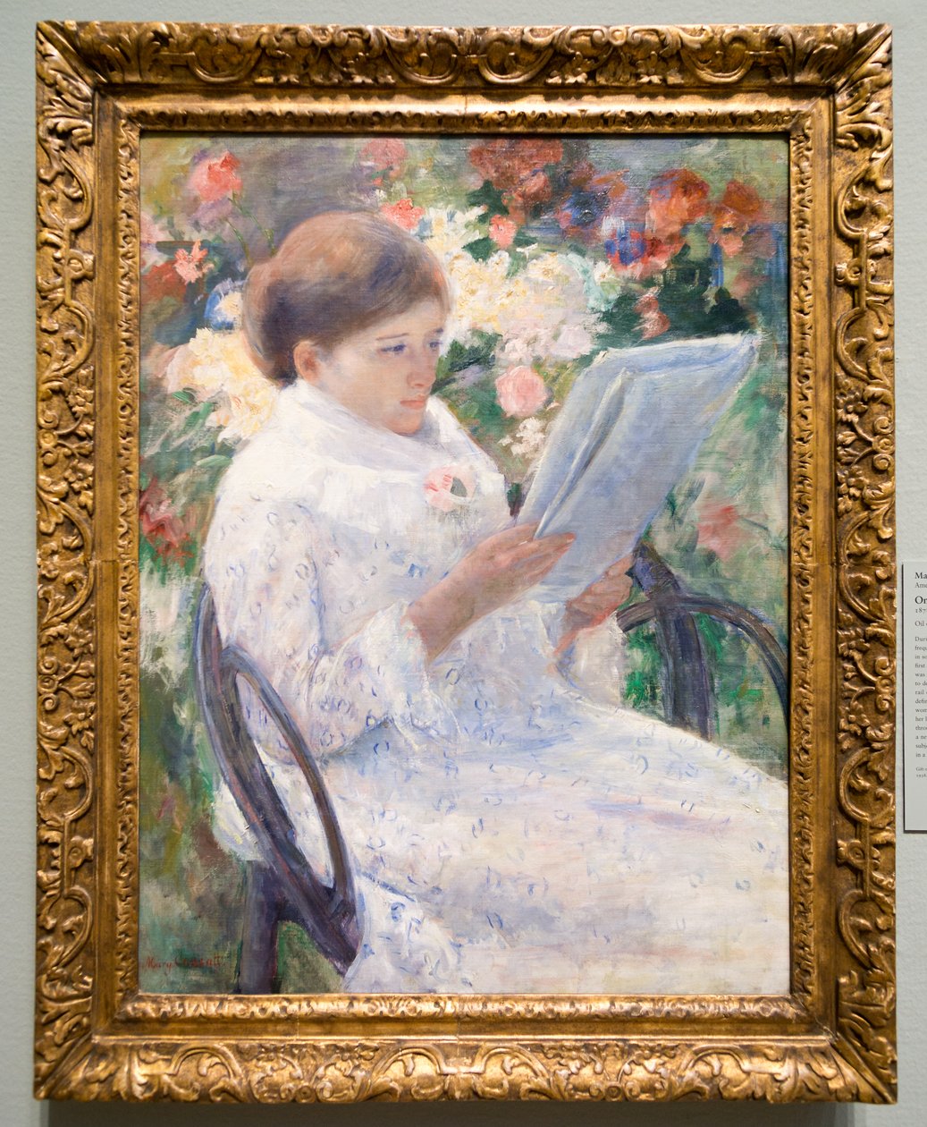 Su un balcone da Mary Cassatt