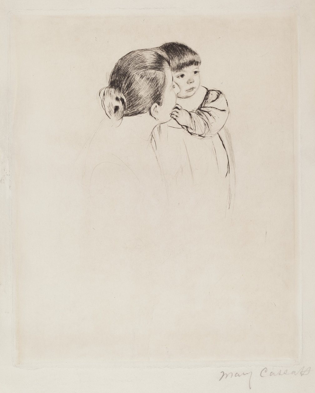 Contadina con bambino da Mary Cassatt